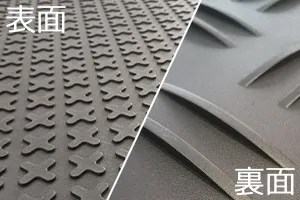 山型／クロス（ブラック）